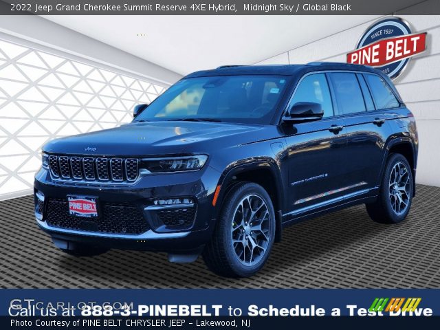 2022 Jeep Grand Cherokee Summit Reserve 4XE Hybrid in Midnight Sky