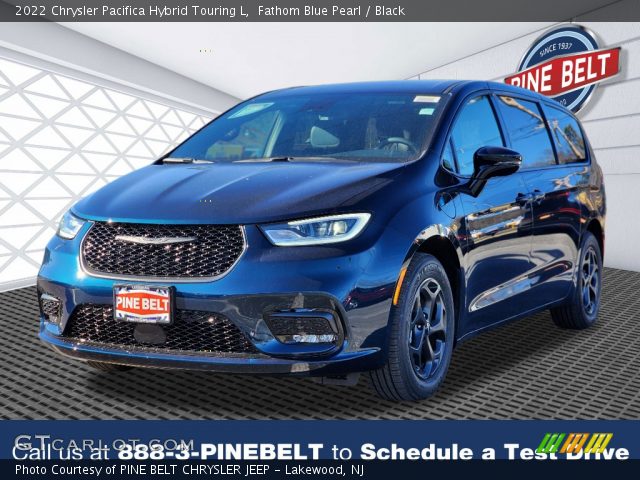 2022 Chrysler Pacifica Hybrid Touring L in Fathom Blue Pearl