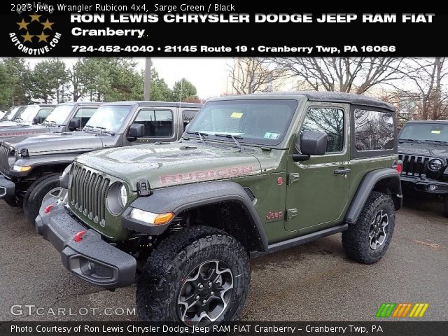 2023 Jeep Wrangler Rubicon 4x4 in Sarge Green