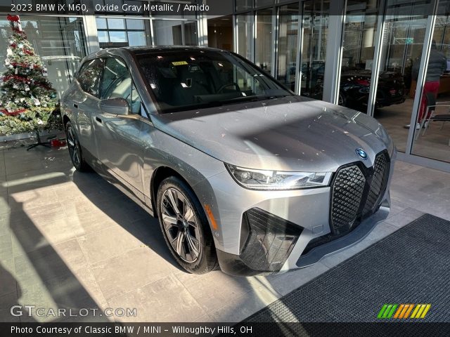 2023 BMW iX M60 in Oxide Gray Metallic