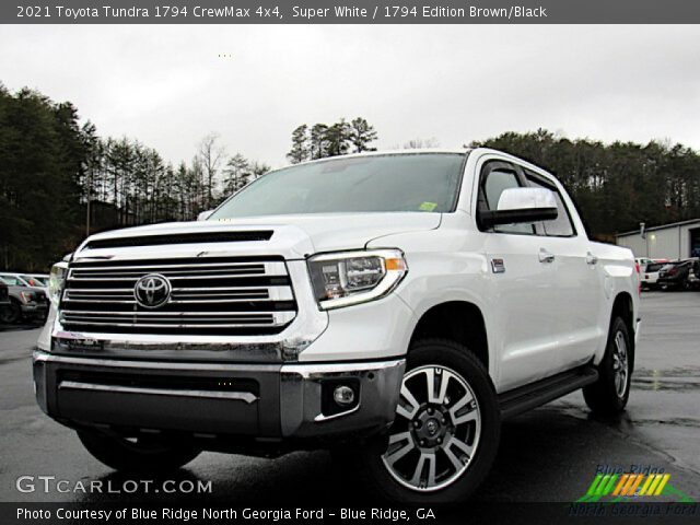 2021 Toyota Tundra 1794 CrewMax 4x4 in Super White