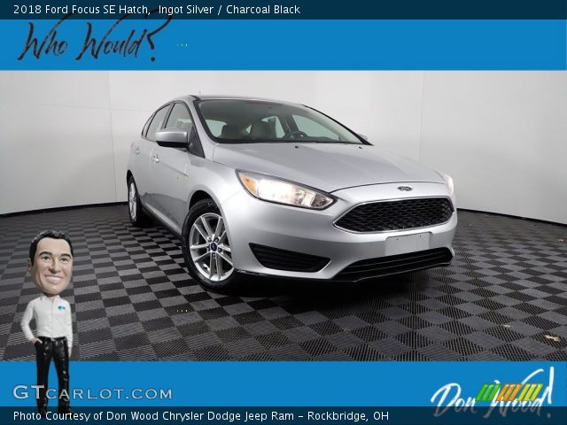 2018 Ford Focus SE Hatch in Ingot Silver