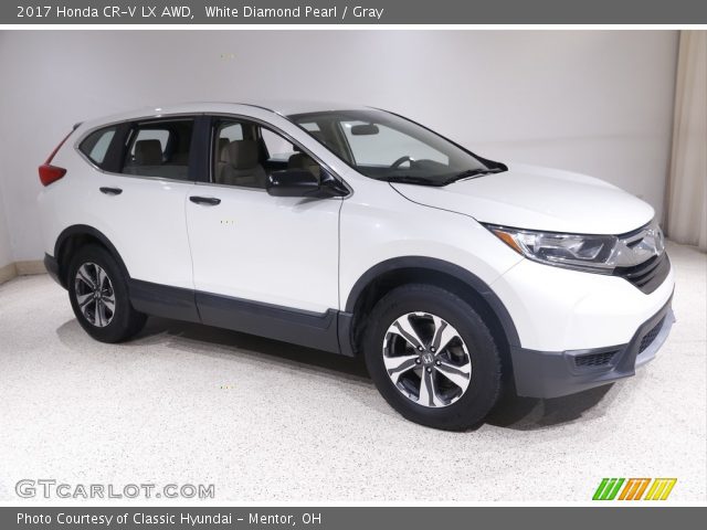 2017 Honda CR-V LX AWD in White Diamond Pearl