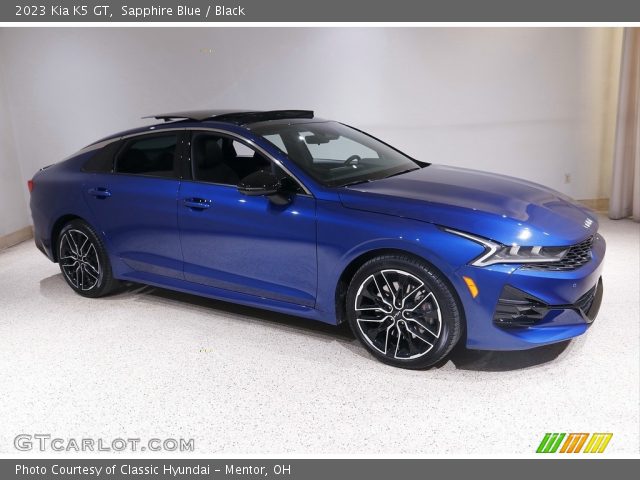 2023 Kia K5 GT in Sapphire Blue
