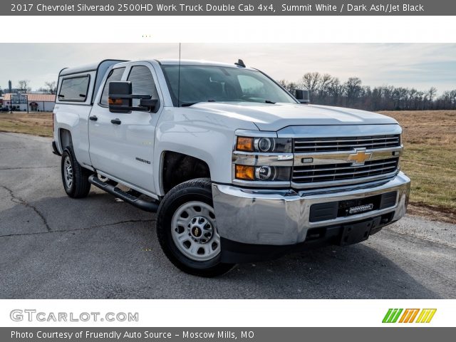 2017 Chevrolet Silverado 2500HD Work Truck Double Cab 4x4 in Summit White