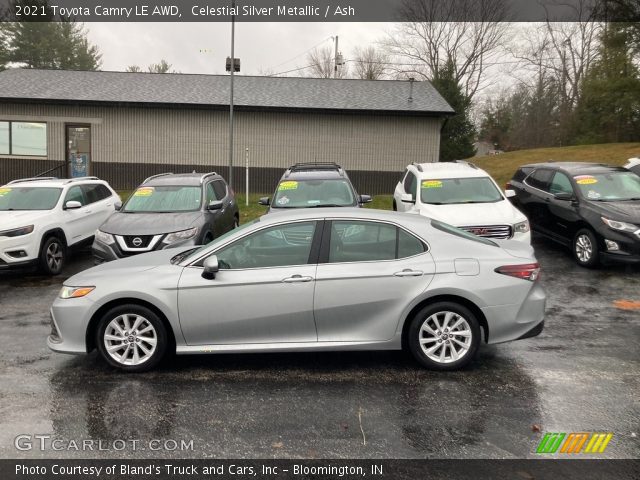 2021 Toyota Camry LE AWD in Celestial Silver Metallic