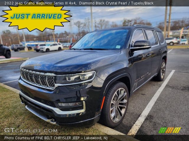 2022 Jeep Grand Wagoneer Series III 4x4 in Diamond Black Crystal Pearl