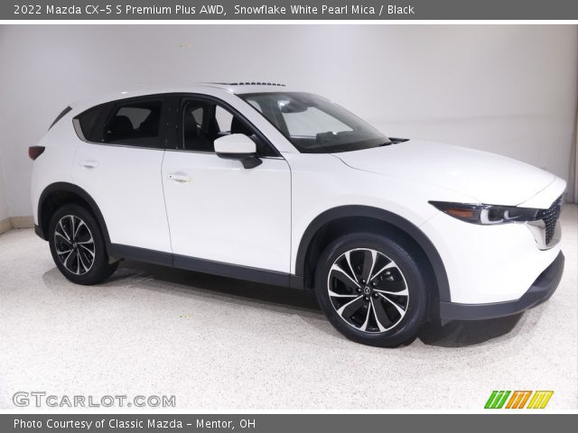 2022 Mazda CX-5 S Premium Plus AWD in Snowflake White Pearl Mica