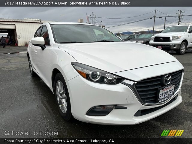 2017 Mazda MAZDA3 Sport 4 Door in Snowflake White Pearl Mica
