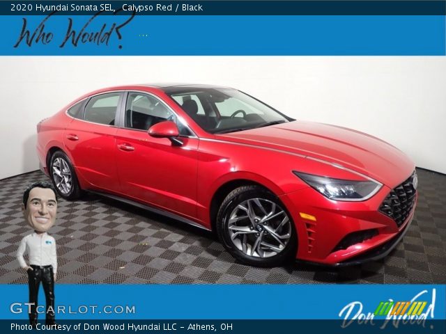 2020 Hyundai Sonata SEL in Calypso Red