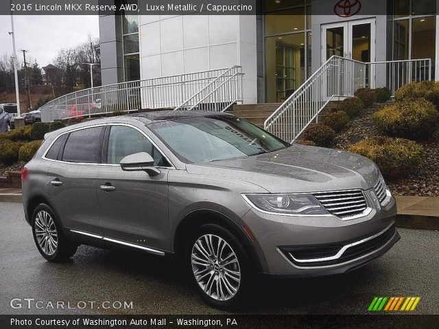 2016 Lincoln MKX Reserve AWD in Luxe Metallic