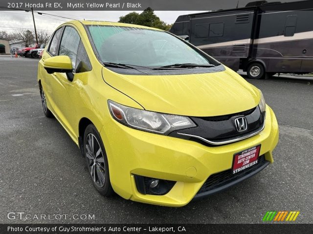 2017 Honda Fit EX in Mystic Yellow Pearl