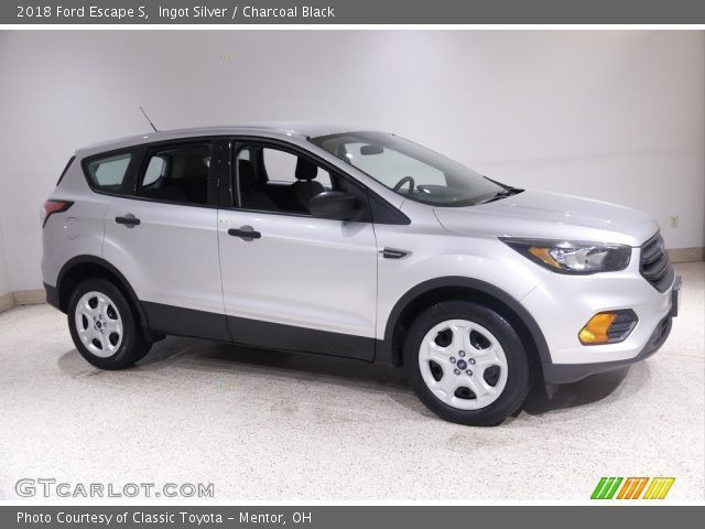 2018 Ford Escape S in Ingot Silver