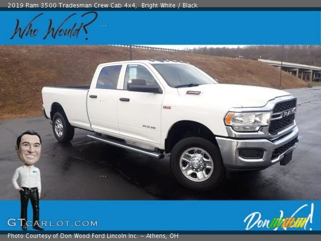 2019 Ram 3500 Tradesman Crew Cab 4x4 in Bright White