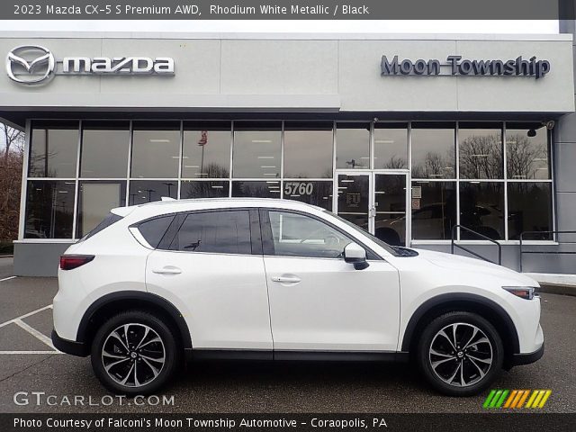 2023 Mazda CX-5 S Premium AWD in Rhodium White Metallic