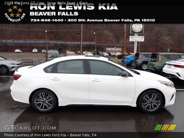 2023 Kia Forte GT-Line in Snow White Pearl