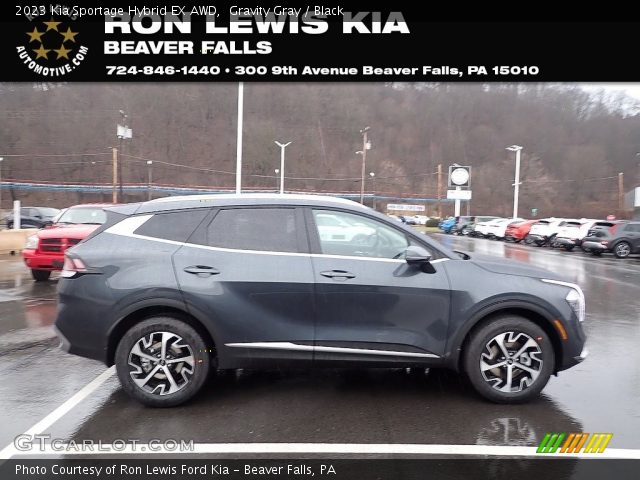 2023 Kia Sportage Hybrid EX AWD in Gravity Gray