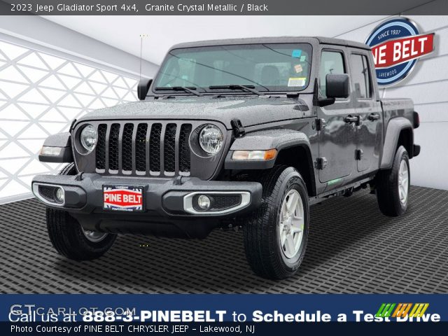 2023 Jeep Gladiator Sport 4x4 in Granite Crystal Metallic