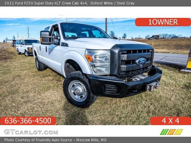 2011 Ford F250 Super Duty XLT Crew Cab 4x4 in Oxford White