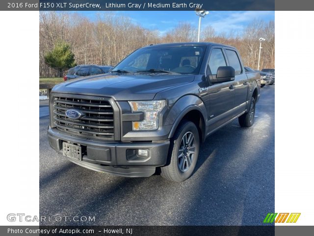 2016 Ford F150 XLT SuperCrew in Lithium Gray