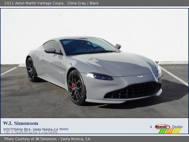 2021 Aston Martin Vantage Coupe in China Gray