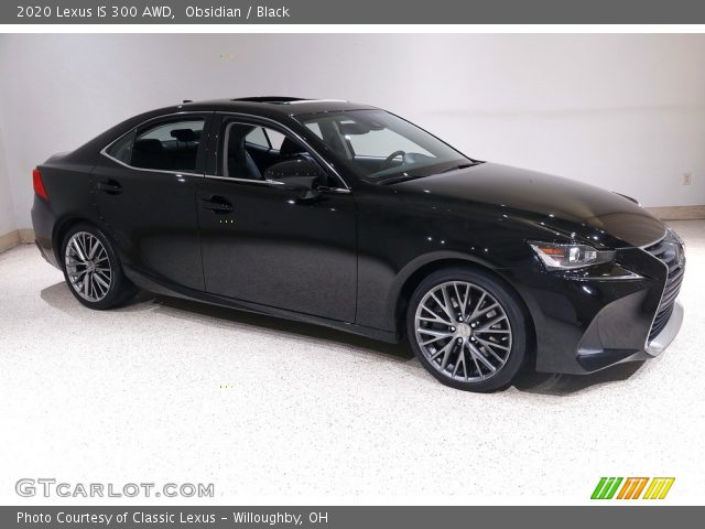 2020 Lexus IS 300 AWD in Obsidian