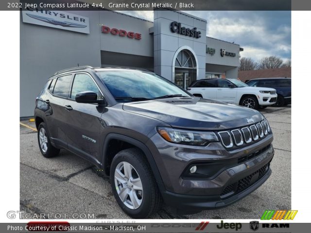 2022 Jeep Compass Latitude 4x4 in Granite Crystal Metallic