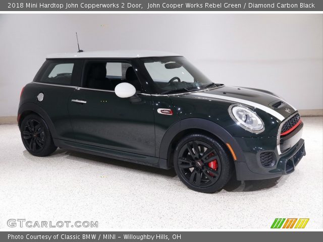 2018 Mini Hardtop John Copperworks 2 Door in John Cooper Works Rebel Green