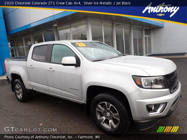 2020 Chevrolet Colorado Z71 Crew Cab 4x4 in Silver Ice Metallic