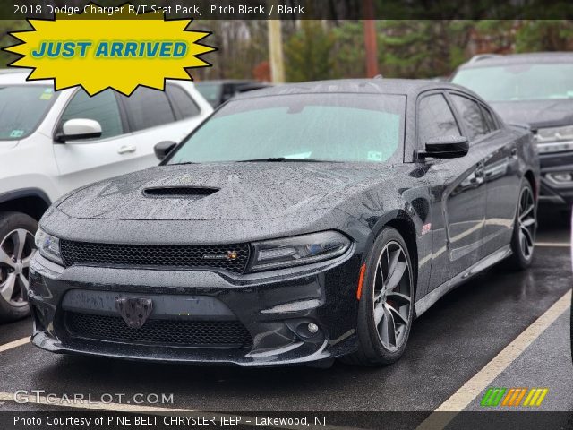 2018 Dodge Charger R/T Scat Pack in Pitch Black