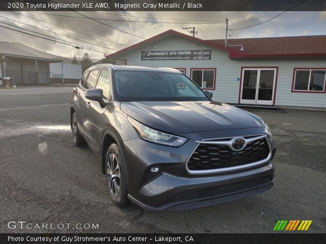 2020 Toyota Highlander XLE AWD in Magnetic Gray Metallic