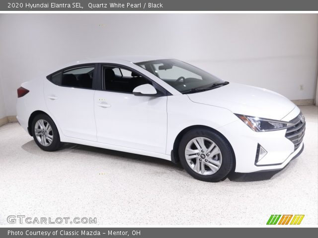 2020 Hyundai Elantra SEL in Quartz White Pearl