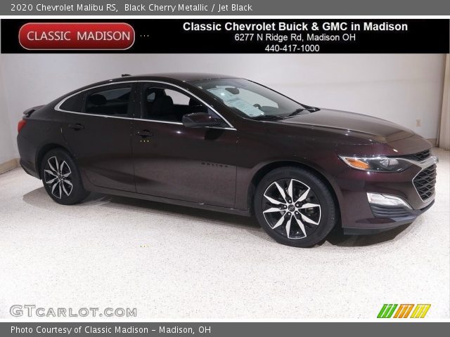 2020 Chevrolet Malibu RS in Black Cherry Metallic