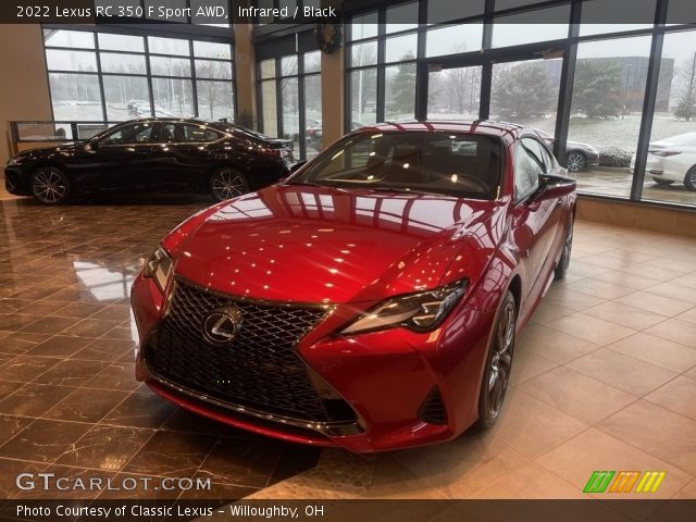 2022 Lexus RC 350 F Sport AWD in Infrared