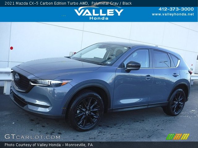 2021 Mazda CX-5 Carbon Edition Turbo AWD in Polymetal Gray