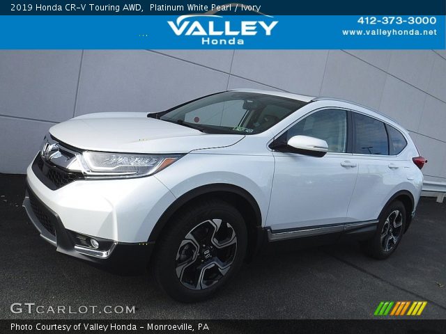 2019 Honda CR-V Touring AWD in Platinum White Pearl