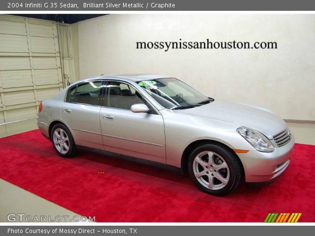 2004 Infiniti G 35 Sedan in Brilliant Silver Metallic