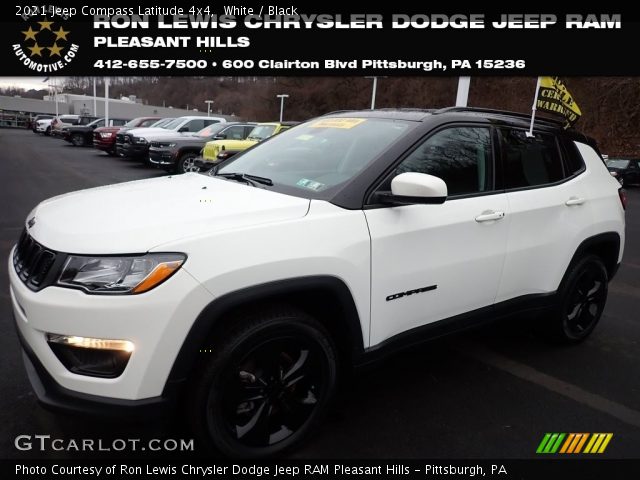 2021 Jeep Compass Latitude 4x4 in White