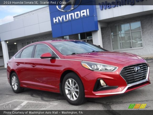 2019 Hyundai Sonata SE in Scarlet Red