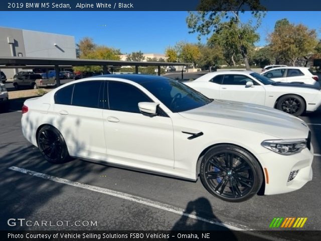 2019 BMW M5 Sedan in Alpine White