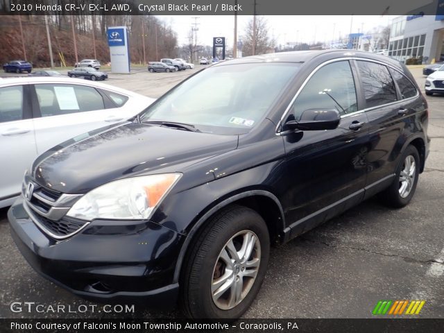 2010 Honda CR-V EX-L AWD in Crystal Black Pearl
