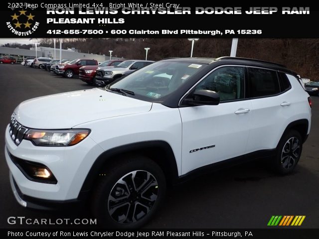 2022 Jeep Compass Limited 4x4 in Bright White