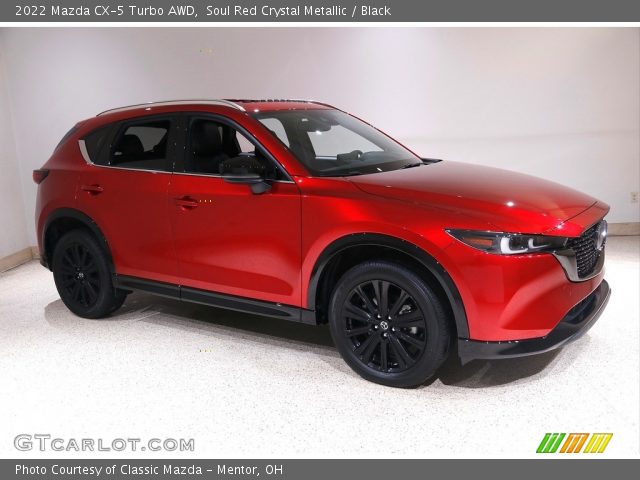 2022 Mazda CX-5 Turbo AWD in Soul Red Crystal Metallic