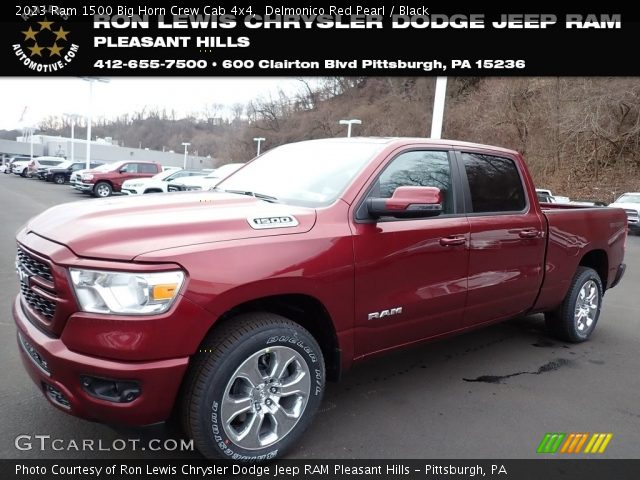 2023 Ram 1500 Big Horn Crew Cab 4x4 in Delmonico Red Pearl