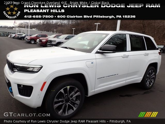 2023 Jeep Grand Cherokee Overland 4XE in Bright White