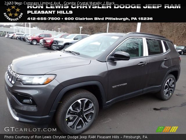 2022 Jeep Compass Limited 4x4 in Granite Crystal Metallic