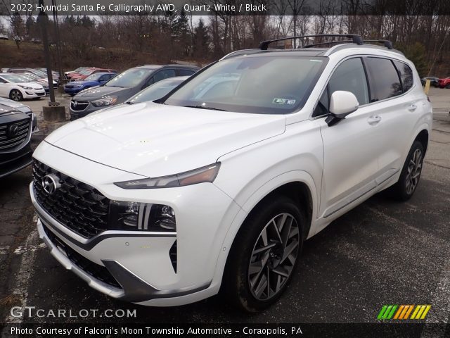 2022 Hyundai Santa Fe Calligraphy AWD in Quartz White