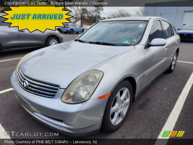 2004 Infiniti G 35 Sedan in Brilliant Silver Metallic