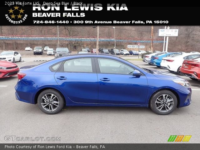 2023 Kia Forte LXS in Deep Sea Blue