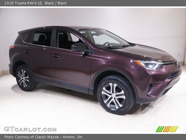 2018 Toyota RAV4 LE in Black